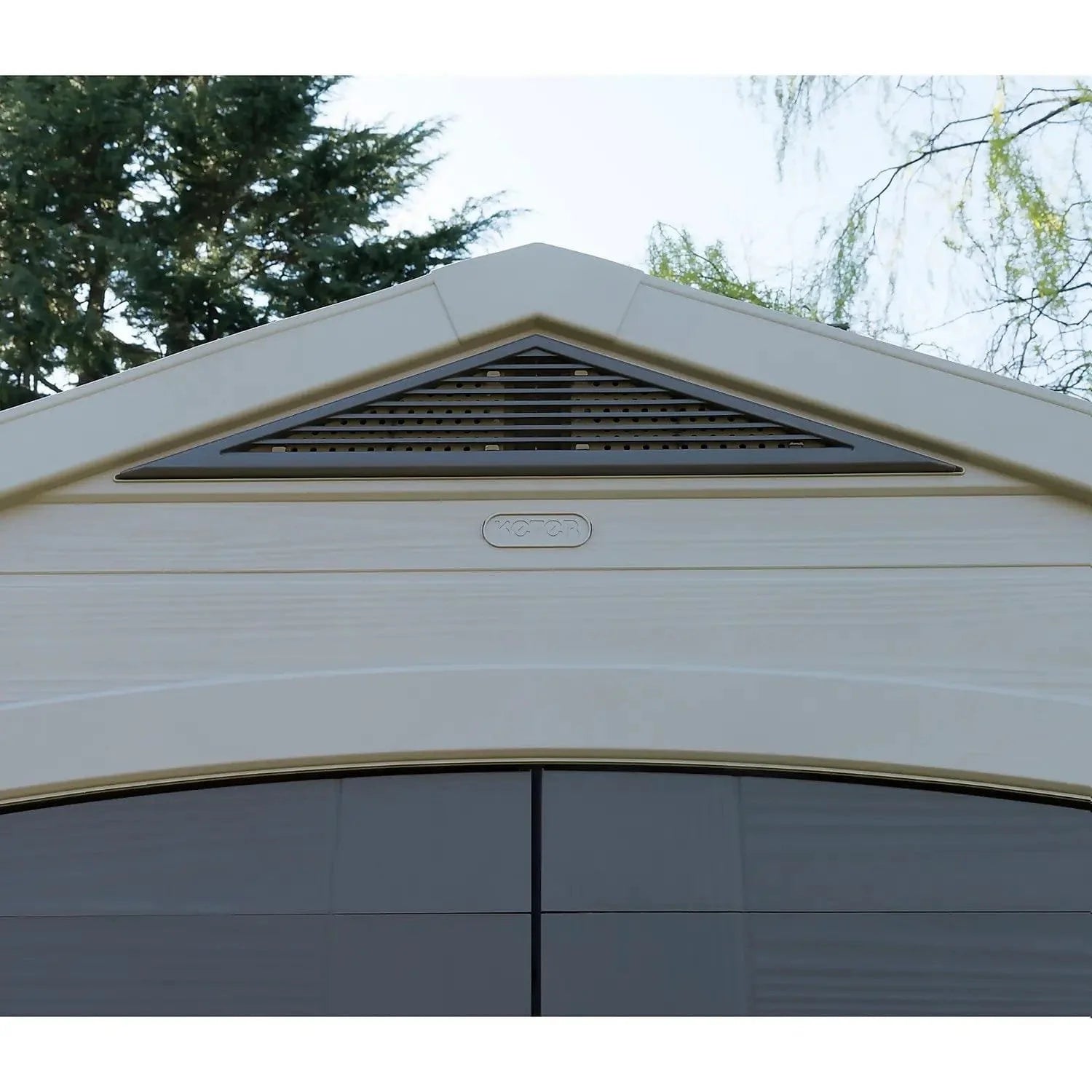 Keter 8’x11′ Factor Heavy Duty Plastic Garden Shed – Beige