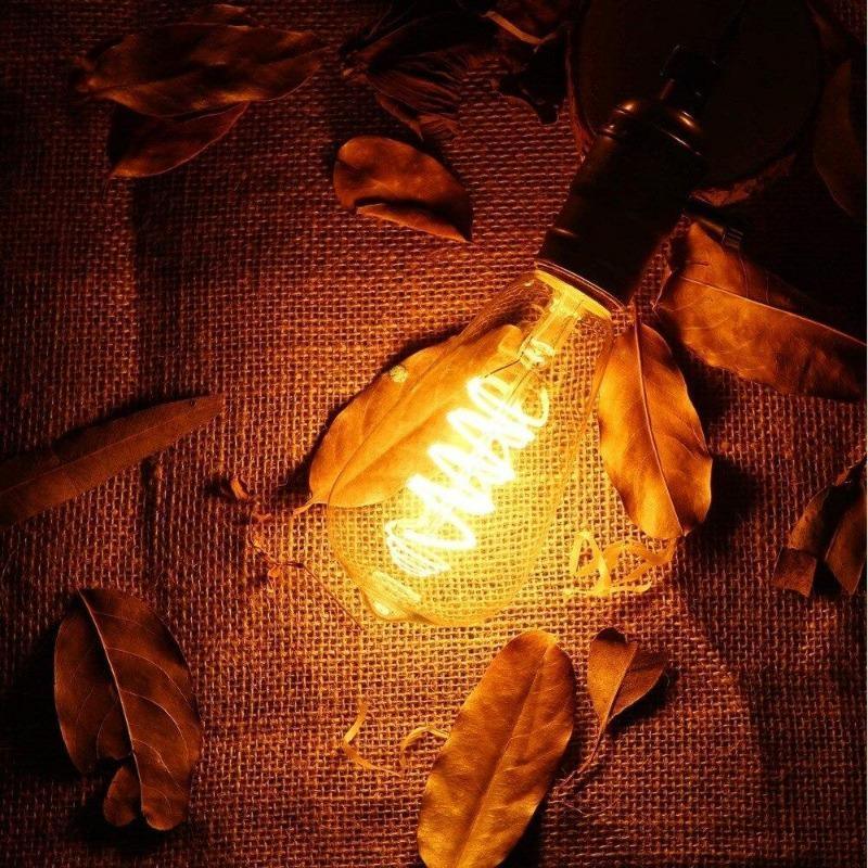 Ampoule LED E27 Ambre T64 - Modilu