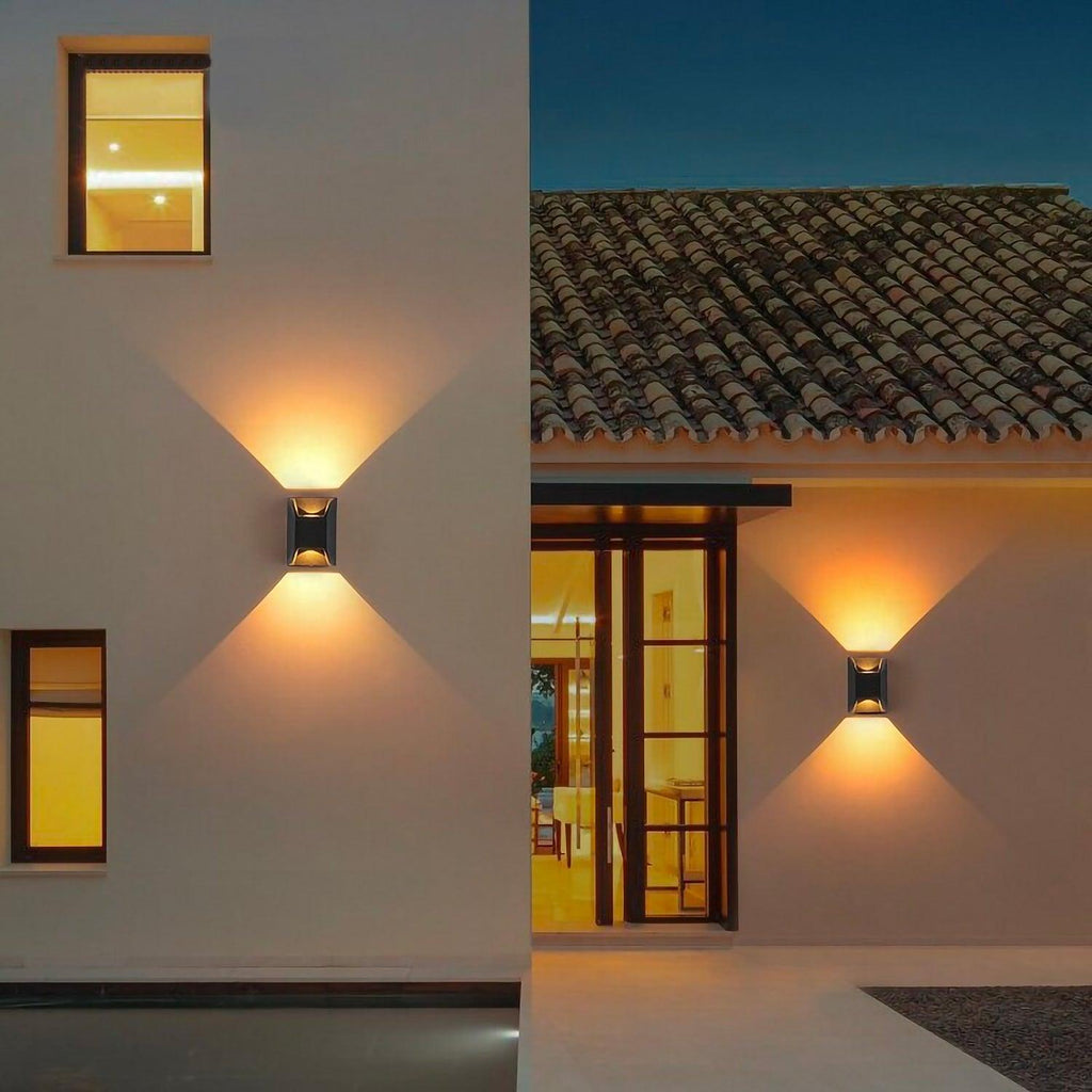 Applique murale d'extérieurr | ALCYONE - Modilu