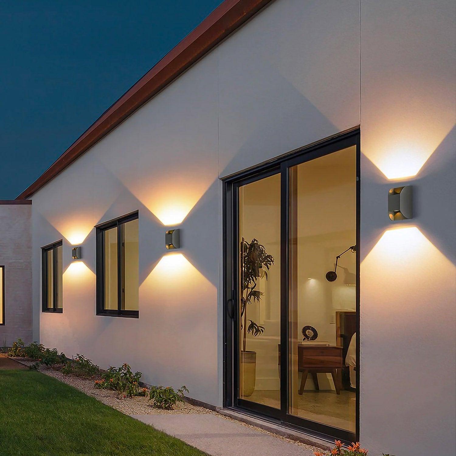 Applique murale d'extérieurr | ALCYONE - Modilu