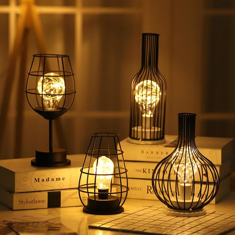 Lampe Fusée Vintage Style Industriel