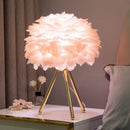 lampe-de-chevet-plume-rose