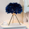 lampe-de-chevet-plume-bleu