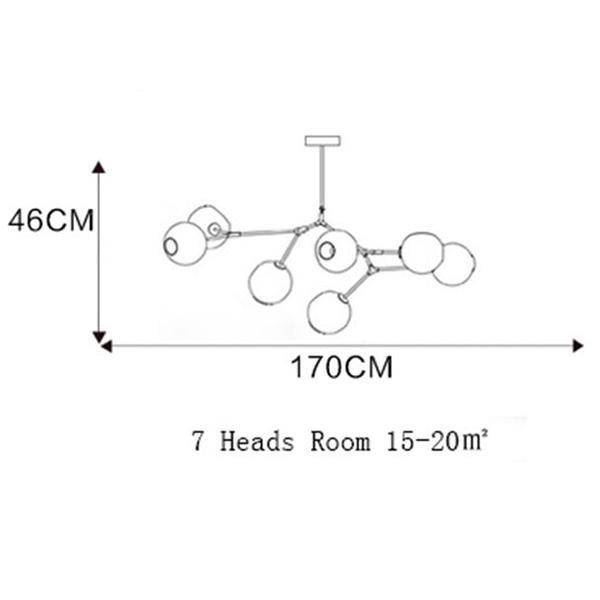 Lustre design à LED |  BEAN