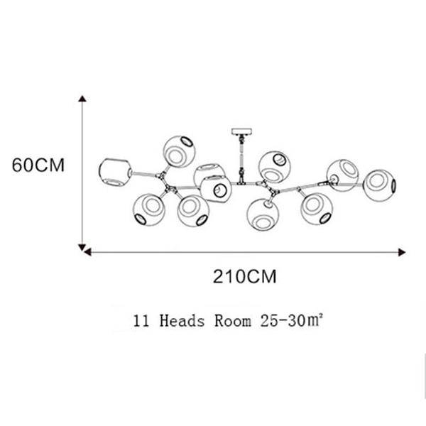 Lustre design à LED |  BEAN